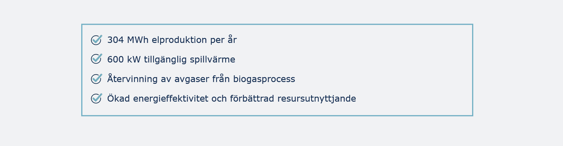 Resultat i korthet